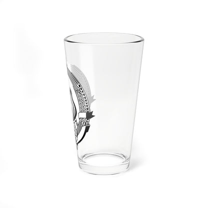 Emblem of SFR Yugoslavia stamp version (Yugoslavia) (Coat of Arms) Pint Glass 16oz