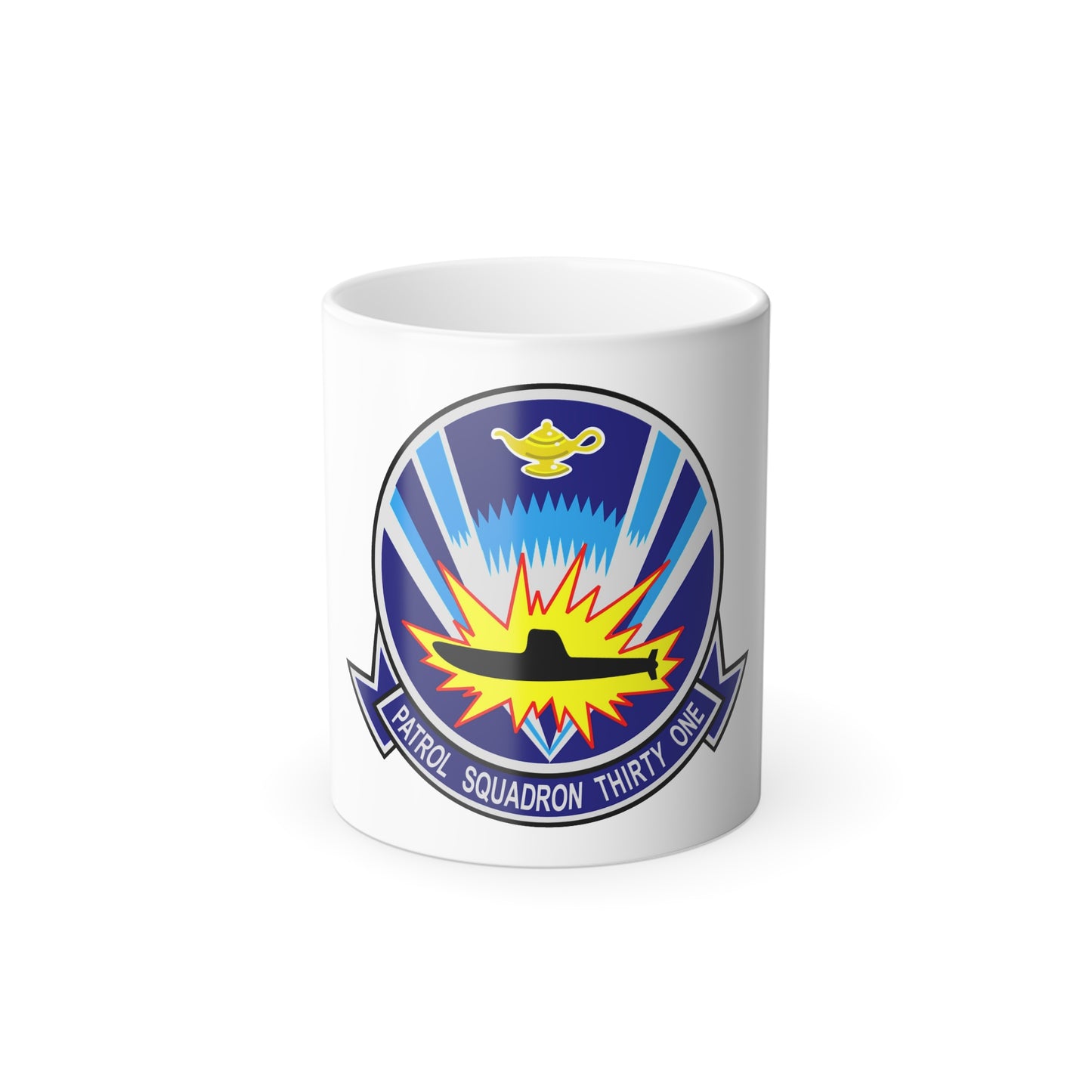 VP 31 Black Lightnings or Genies (U.S. Navy) Color Changing Mug 11oz