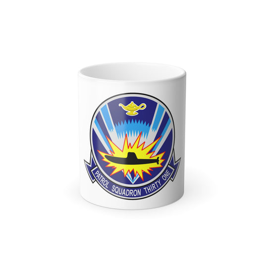VP 31 Black Lightnings or Genies (U.S. Navy) Color Changing Mug 11oz