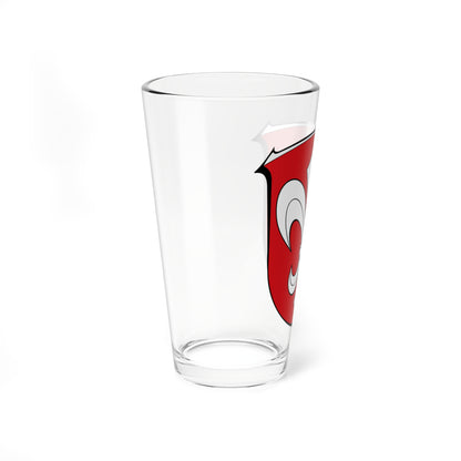 DEU Ahnatal COA (Germany) (Coat of Arms) Pint Glass 16oz