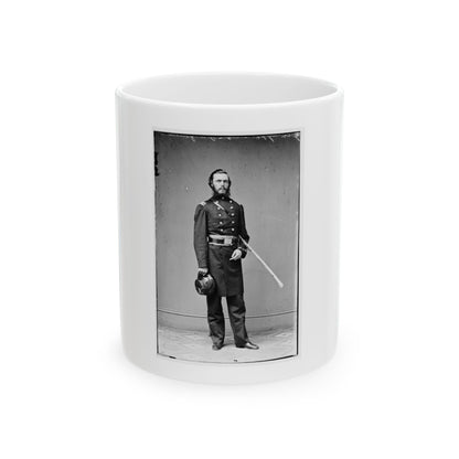 Brig. Gen. John Riggin 001 (U.S. Civil War) White Coffee Mug