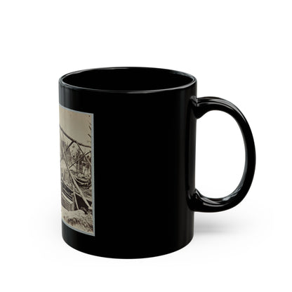 Abandoned Camp Of 9th Army Corps Near Falmouth, Va., February, 1863 001 (U.S. Civil War) Black Coffee Mug