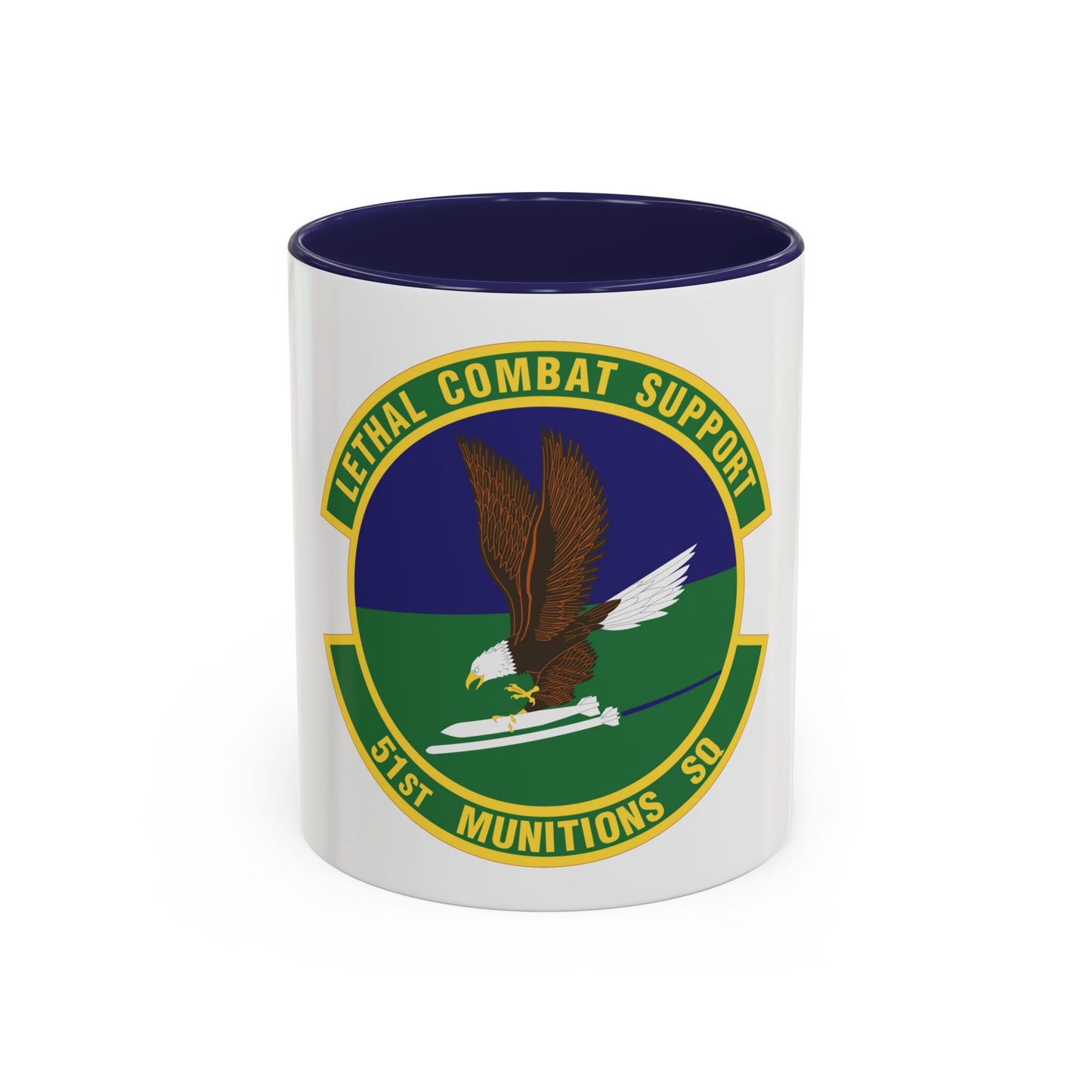 51st Munitions Squadron (U.S. Air Force) Accent Coffee Mug