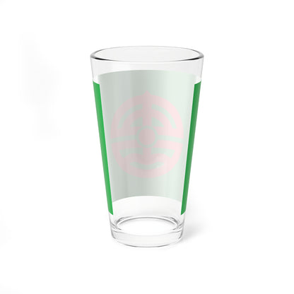Flag of Shinjō Okayama (Japan) Pint Glass 16oz