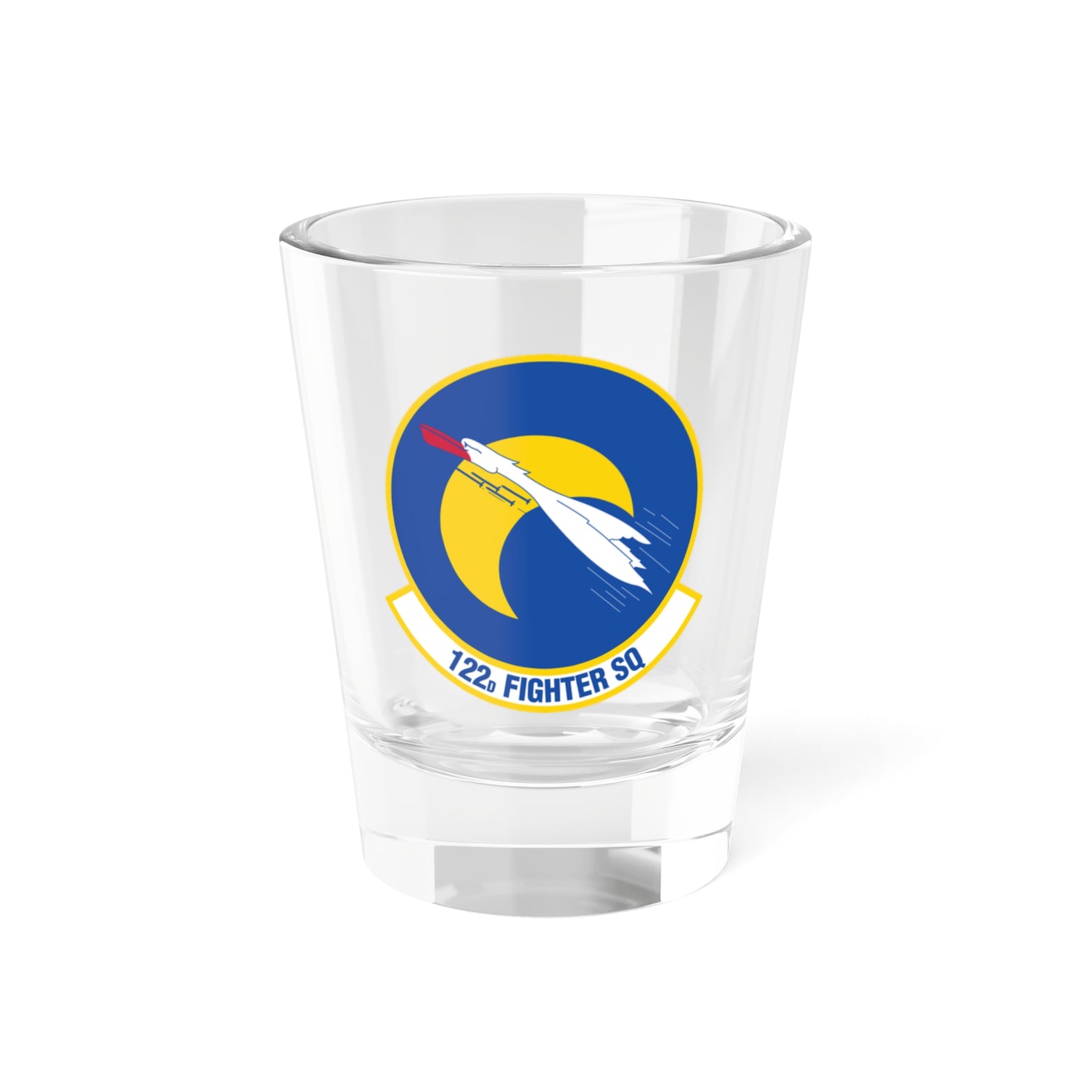 122 Fighter Squadron (U.S. Air Force) Shot Glass 1.5oz