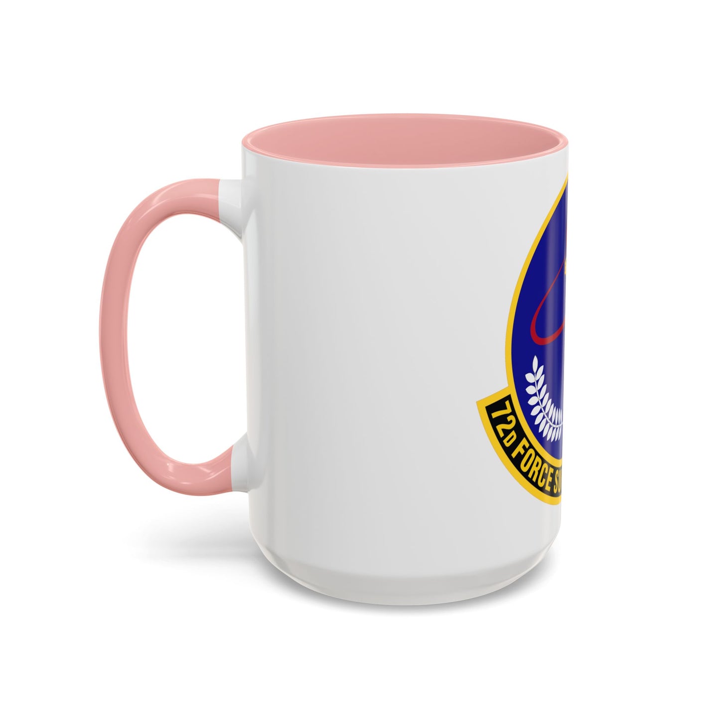 72d Force Support Squadron (U.S. Air Force) Accent Coffee Mug