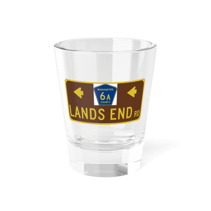 Washington County 6A NY blade sign (New York) (Road Sign) Shot Glass 1.5oz