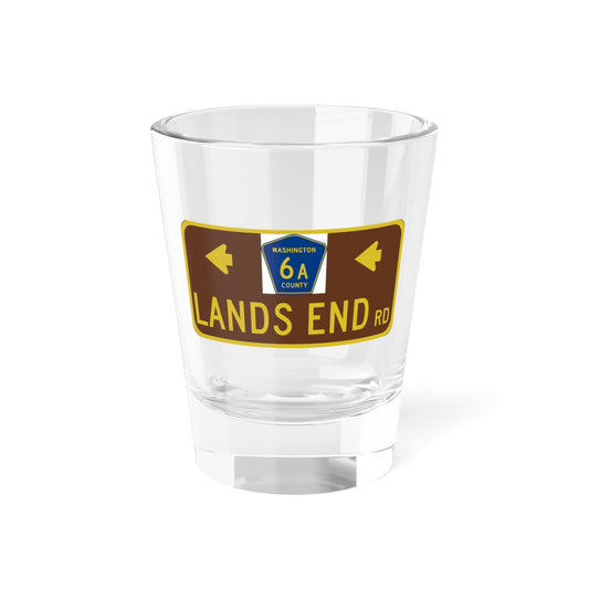 Washington County 6A NY blade sign (New York) (Road Sign) Shot Glass 1.5oz
