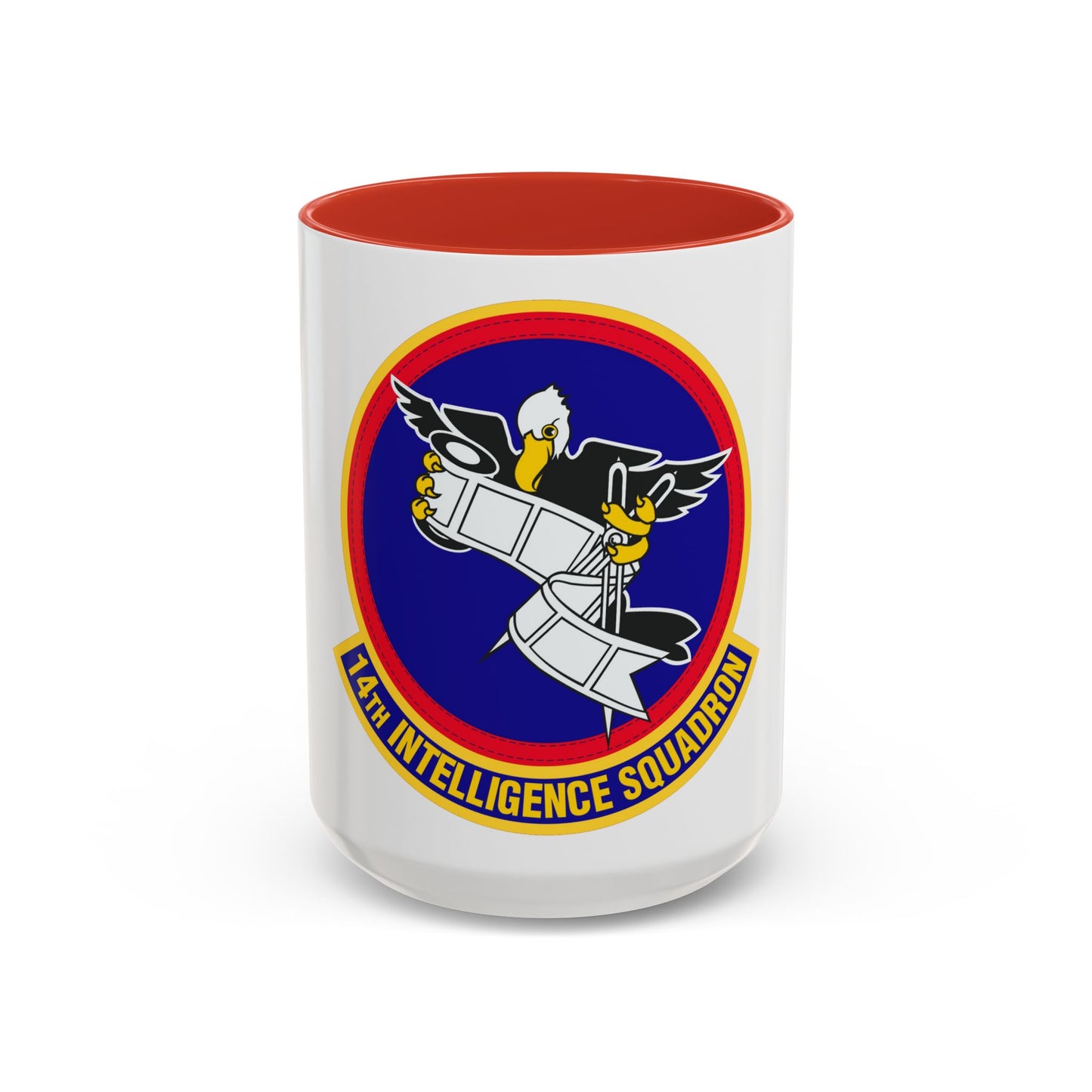 14 Intelligence Squadron AFRC (U.S. Air Force) Accent Coffee Mug