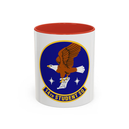 14th Student Squadron (U.S. Air Force) Accent Coffee Mug
