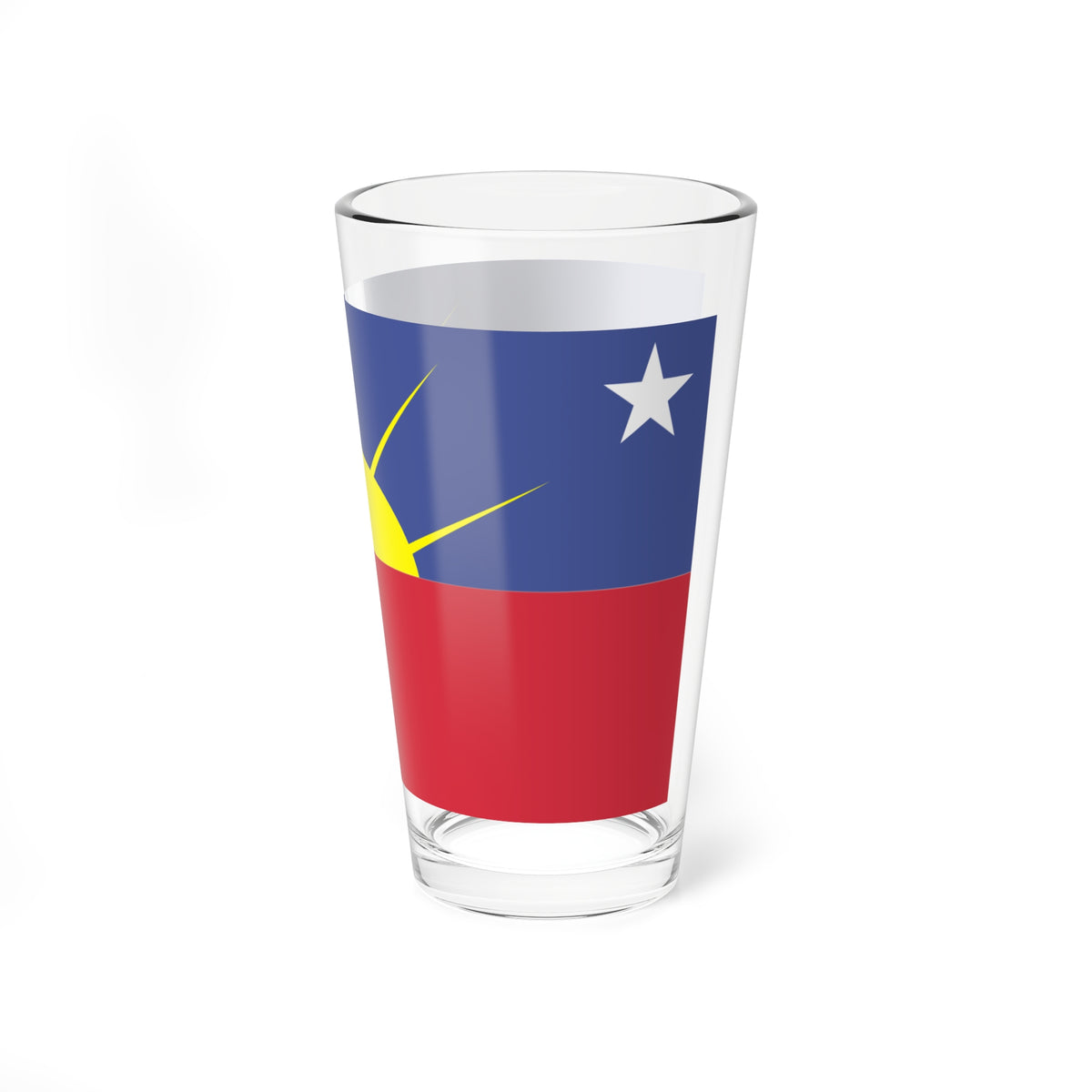 Bandera de Macanao Nueva Esparta (Venezuela) Pint Glass 16oz