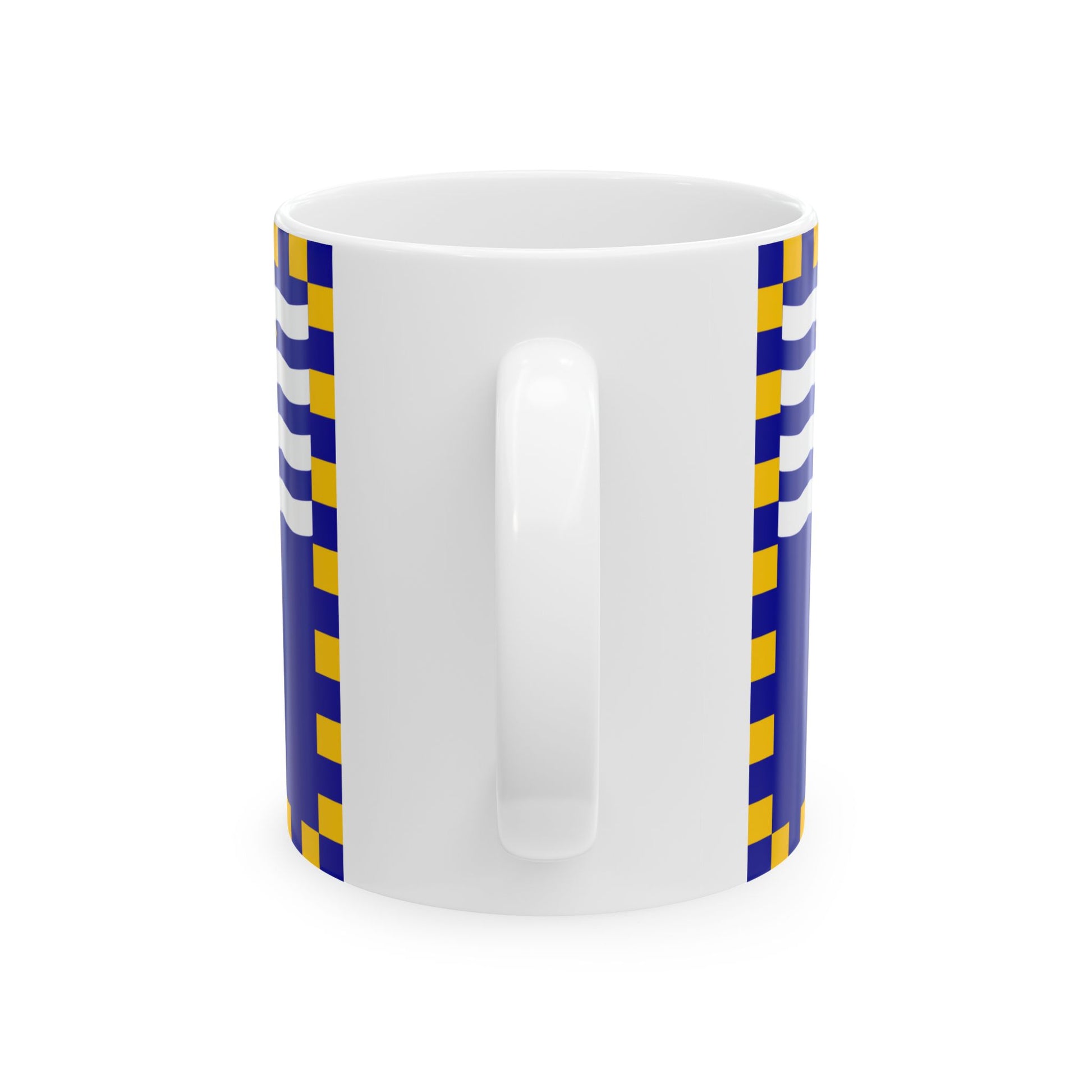 Flag of the City of Brisbane Australia - White Coffee Mug-Go Mug Yourself