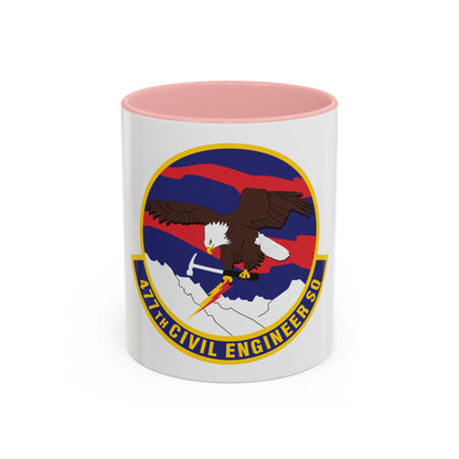 477th Civil Engineer Squadron (U.S. Air Force) Accent Coffee Mug