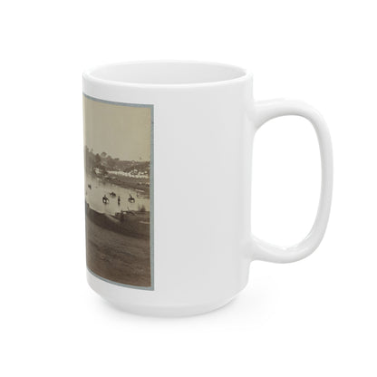 Belle Plain Landing, Va. 003 (U.S. Civil War) White Coffee Mug