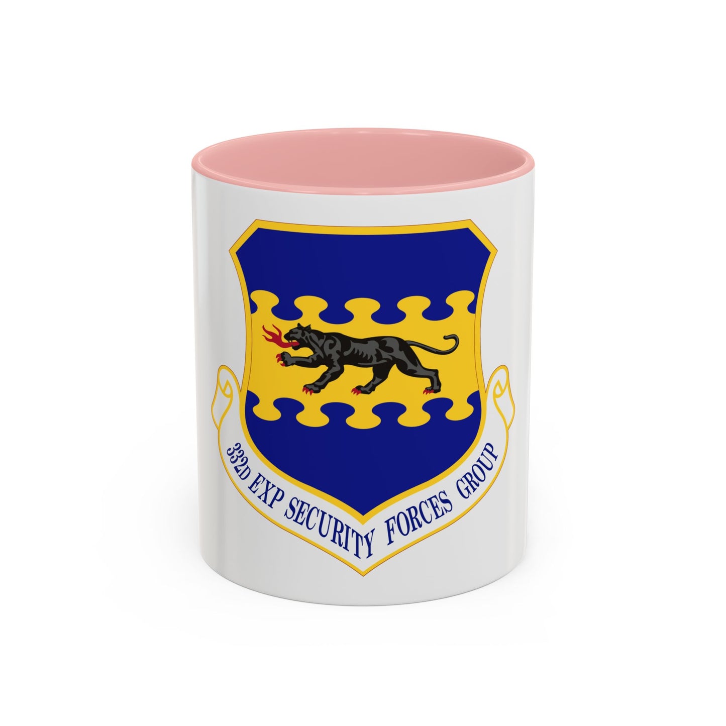332d Expeditionary Security Forces Group (U.S. Air Force) Accent Coffee Mug