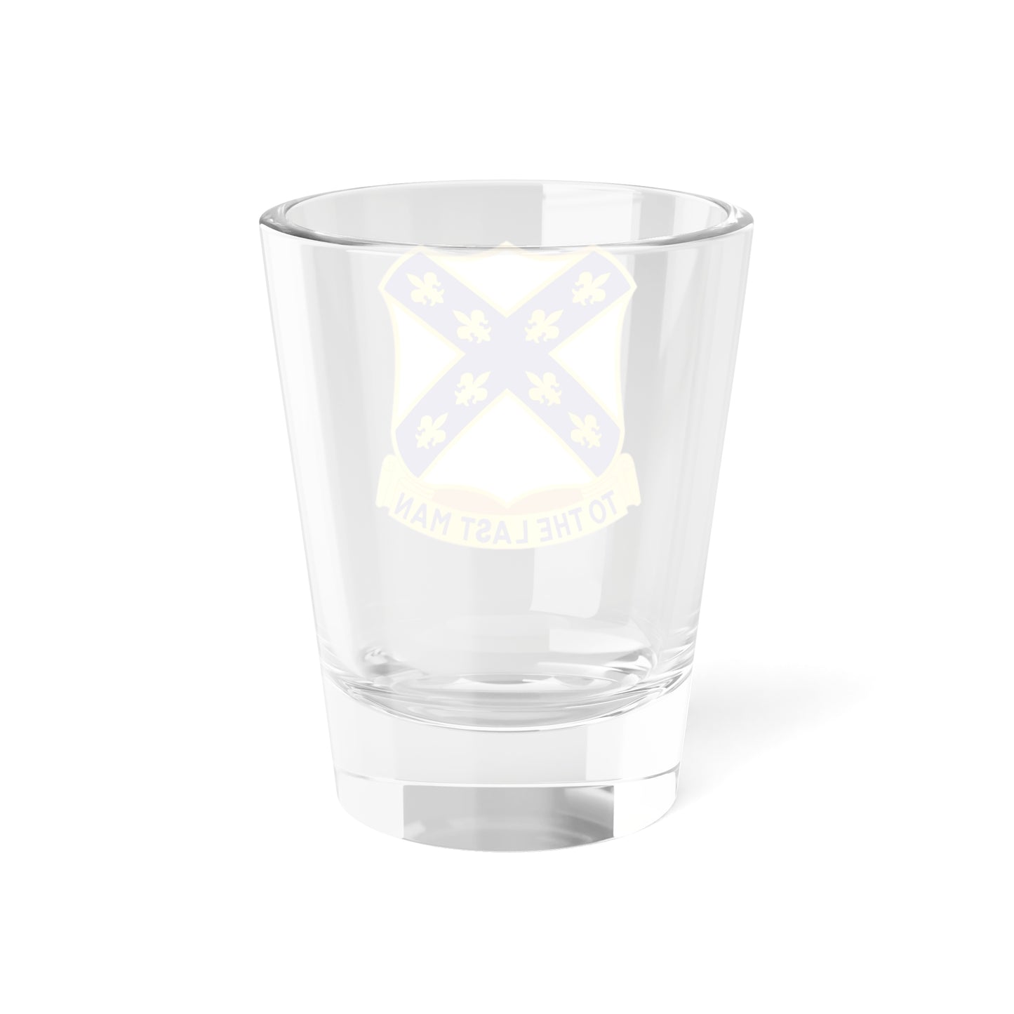 Verre à liqueur du 103e régiment d'infanterie (armée américaine) 1,5 oz