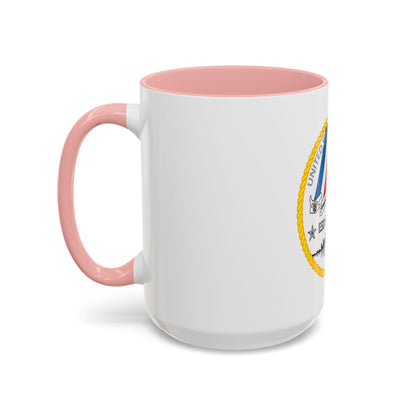 USCG ESD San Diego (U.S. Coast Guard) Accent Coffee Mug