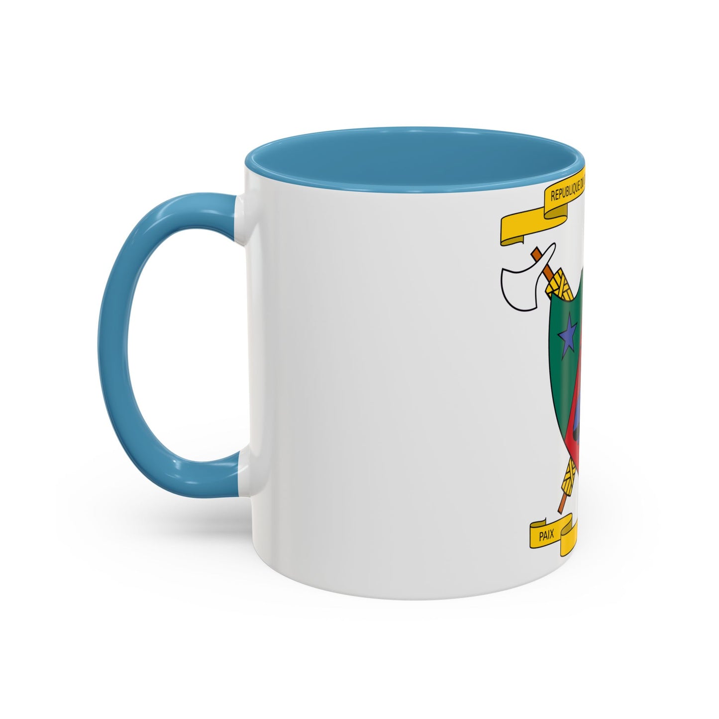 Coat of Arms of Cameroon (1961-1975) - Accent Coffee Mug