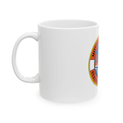 USCG Motor Lifeboat Station Golden Gate (U.S. Coast Guard) White Coffee Mug