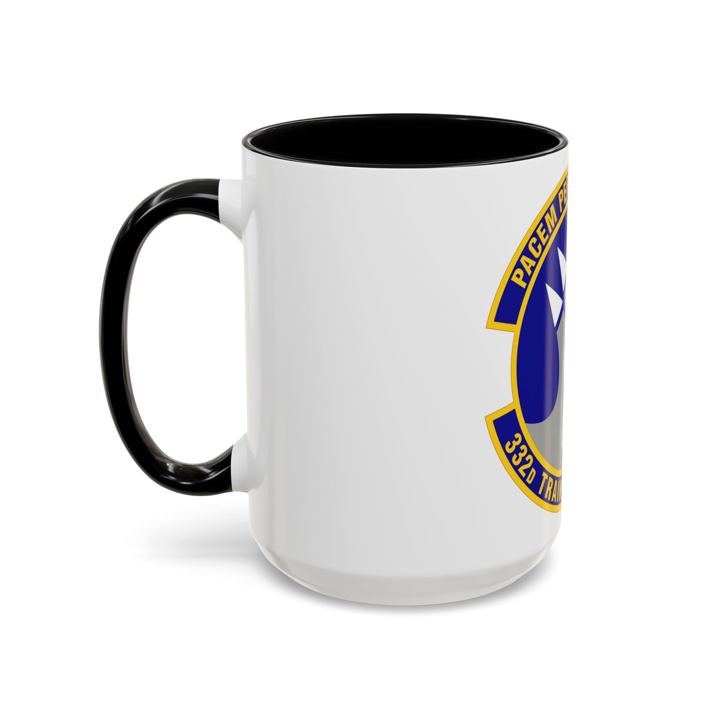 332 Training Squadron AETC (U.S. Air Force) Accent Coffee Mug