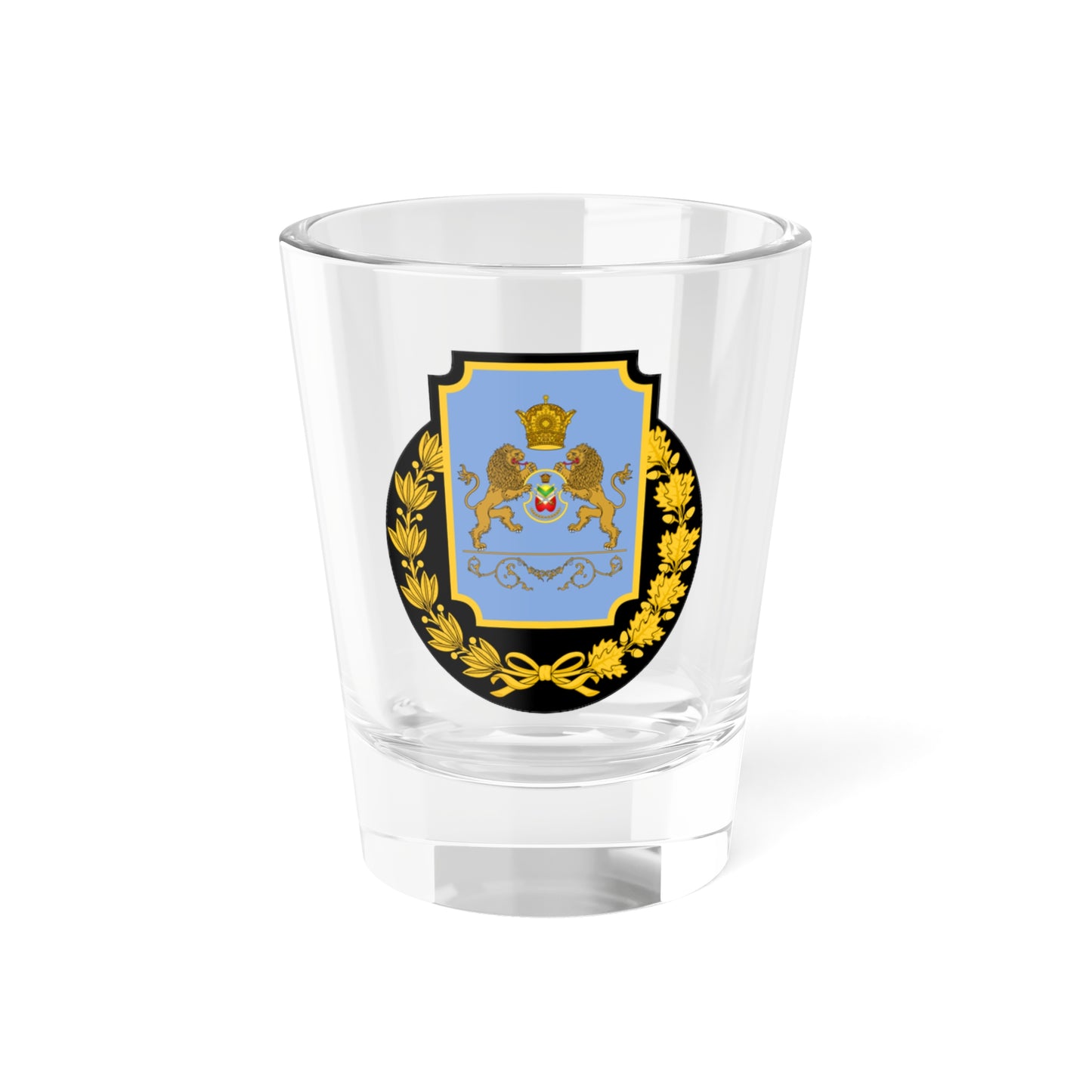 Imperial Guard of Iran (Iran) (Coat of Arms) Shot Glass 1.5oz