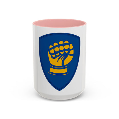 46th Infantry Division CSIB (U.S. Army) Accent Coffee Mug