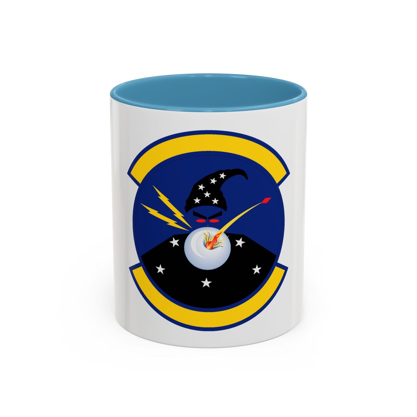 411 Flight Test Squadron AFMC (U.S. Air Force) Accent Coffee Mug