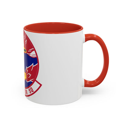 492d Fighter Squadron (U.S. Air Force) Accent Coffee Mug