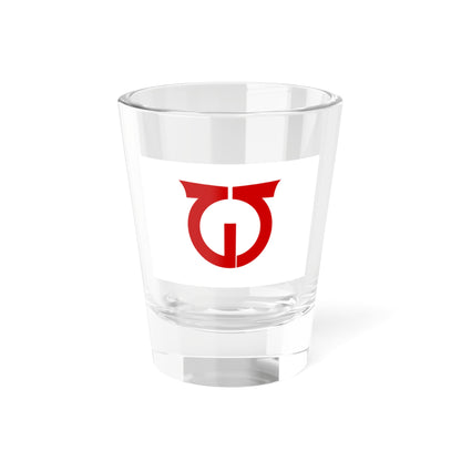 Flag of Hinoemata Fukushima (Japan) Shot Glass 1.5oz