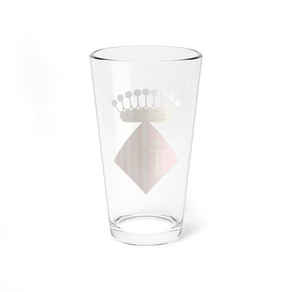 Escudo de Besalú (Spain) (Coat of Arms) Pint Glass 16oz