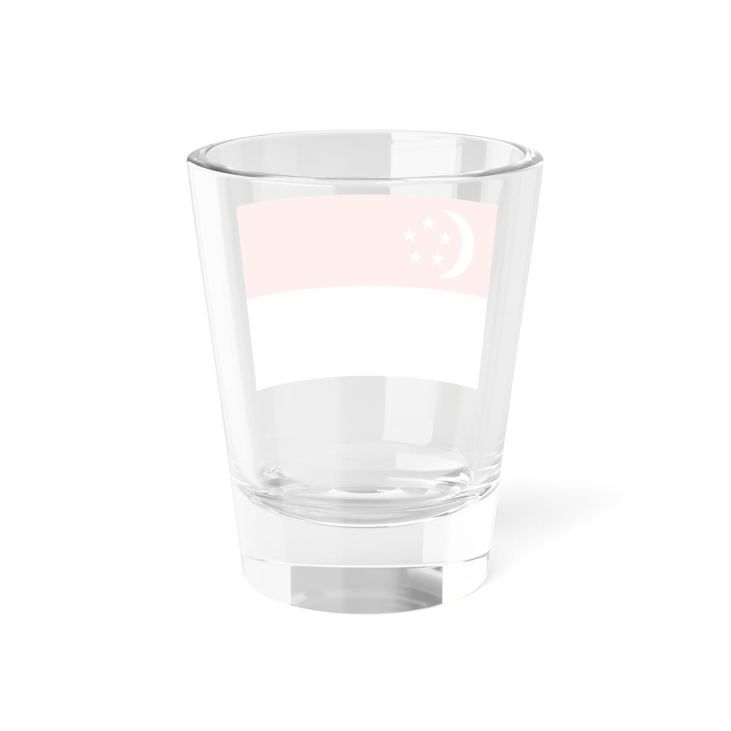 Flag of Singapore (Singapore) Shot Glass 1.5oz