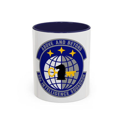 32 Intelligence Squadron AFISRA (U.S. Air Force) Accent Coffee Mug