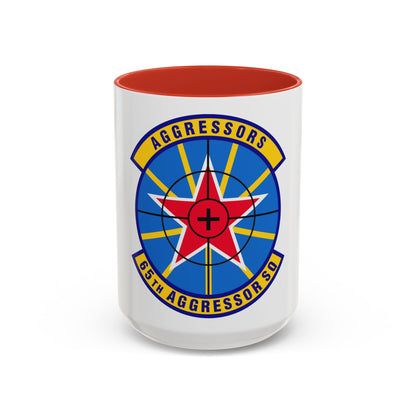 65th Aggressor Squadron (U.S. Air Force) Accent Coffee Mug