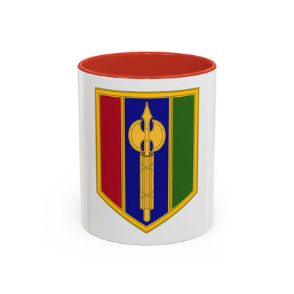 302 Maneuver Enhancement Brigade (U.S. Army) Accent Coffee Mug