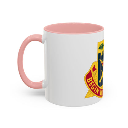 46th Adjutant General Battalion (U.S. Army) Accent Coffee Mug