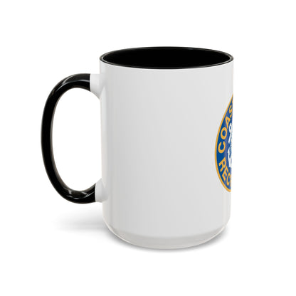 Coast Guard Recruiting (U.S. Coast Guard) Accent Coffee Mug