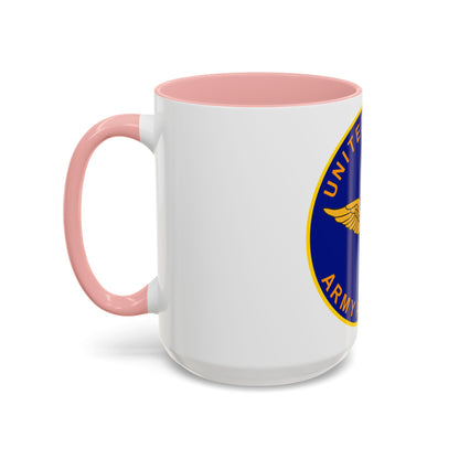 United States Aviation Branch (U.S. Army) Accent Coffee Mug