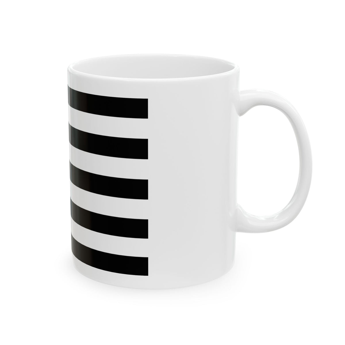 Bandera de Strollad Kommunaur Breizh (Belgium) White Coffee Mug
