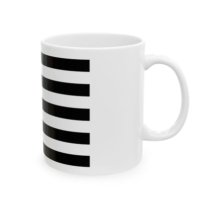 Bandera de Strollad Kommunaur Breizh (Belgium) White Coffee Mug