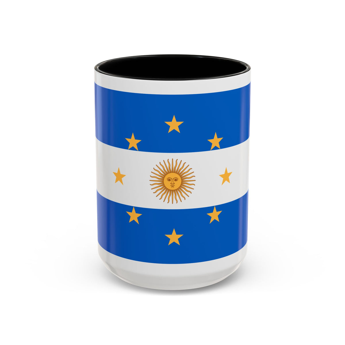 Navy Jack of Argentina 1818 - Accent Coffee Mug