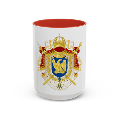 Imperial Coat of Arms of France (1804-1815) - Accent Coffee Mug