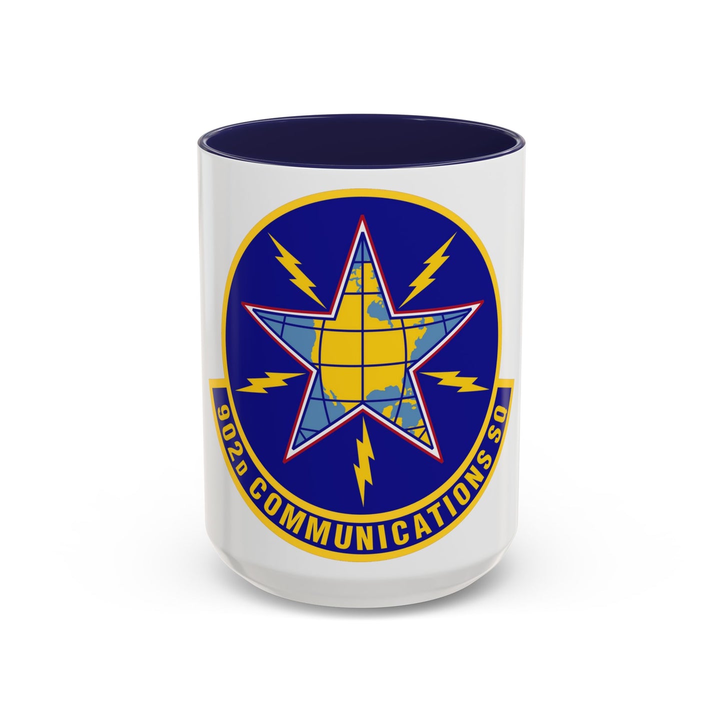 902d Communications Squadron (U.S. Air Force) Accent Coffee Mug