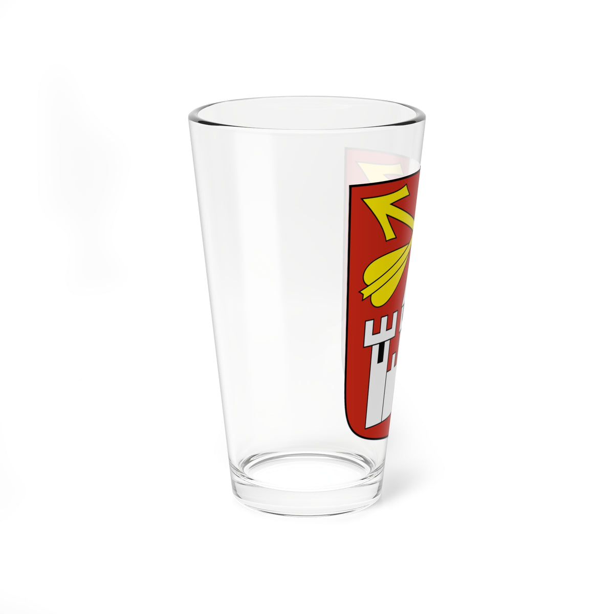 Finhaut-blazon (Switzerland) (Coat of Arms) Pint Glass 16oz