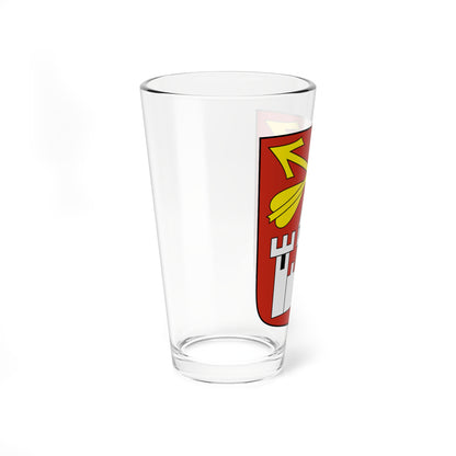 Finhaut-blazon (Switzerland) (Coat of Arms) Pint Glass 16oz