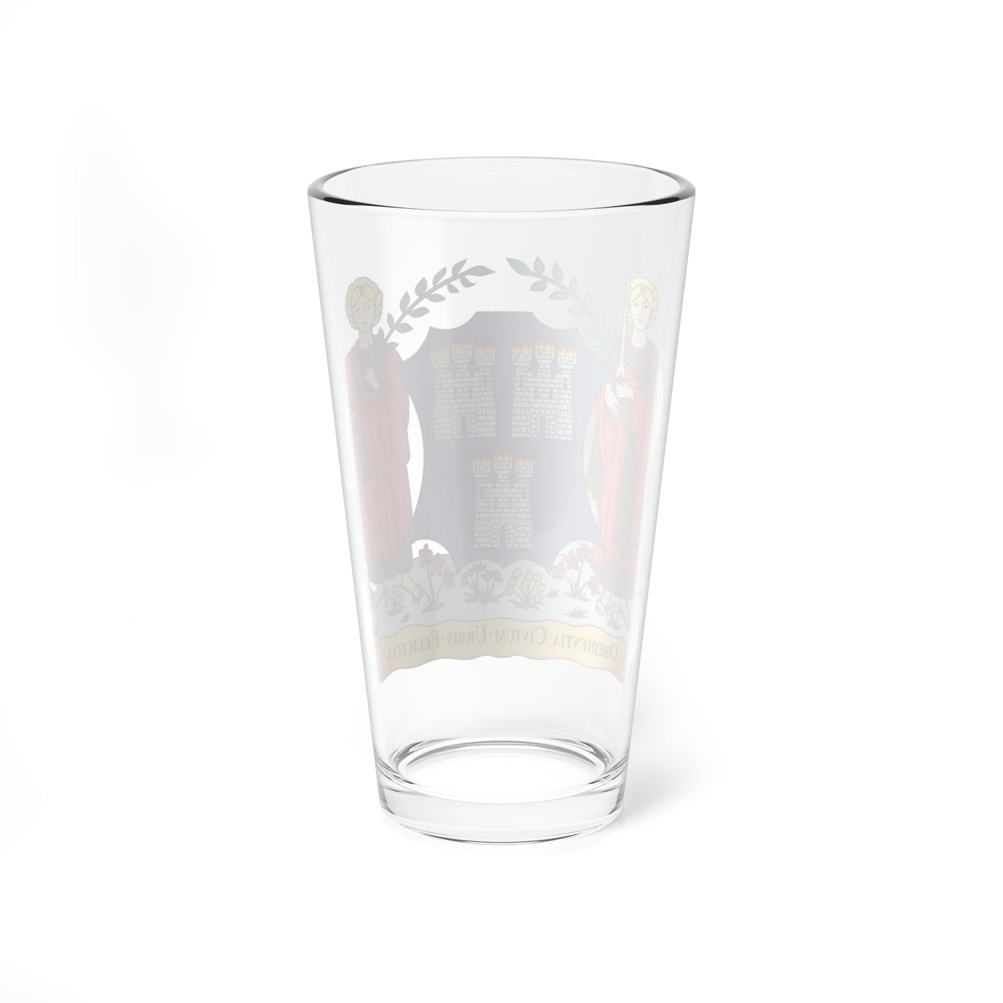 Coat-of-arms-of-Dublin (Ireland) (Coat of Arms) Pint Glass 16oz