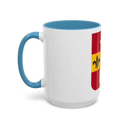 740th Antiaircraft Artillery Gun Battalion v2 (U.S. Army) Accent Coffee Mug