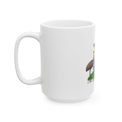 Coat of Arms Hobart Australia - White Coffee Mug