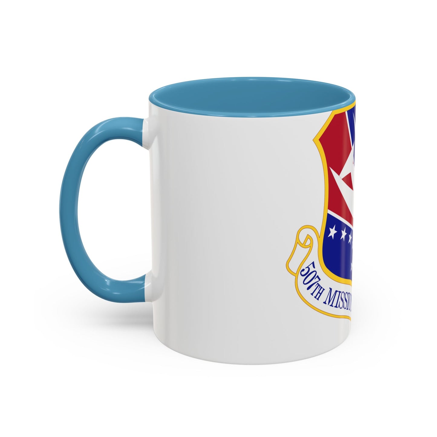 507th Mission Support Group (U.S. Air Force) Accent Coffee Mug