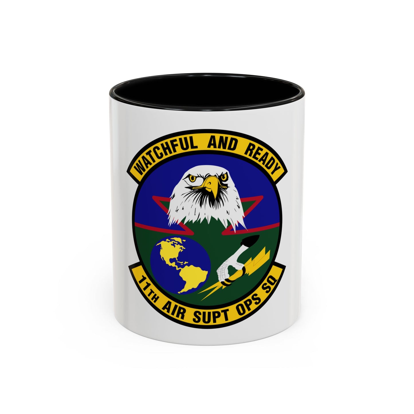 11 Air Support Operations Squadron ACC (U.S. Air Force) Accent Coffee Mug