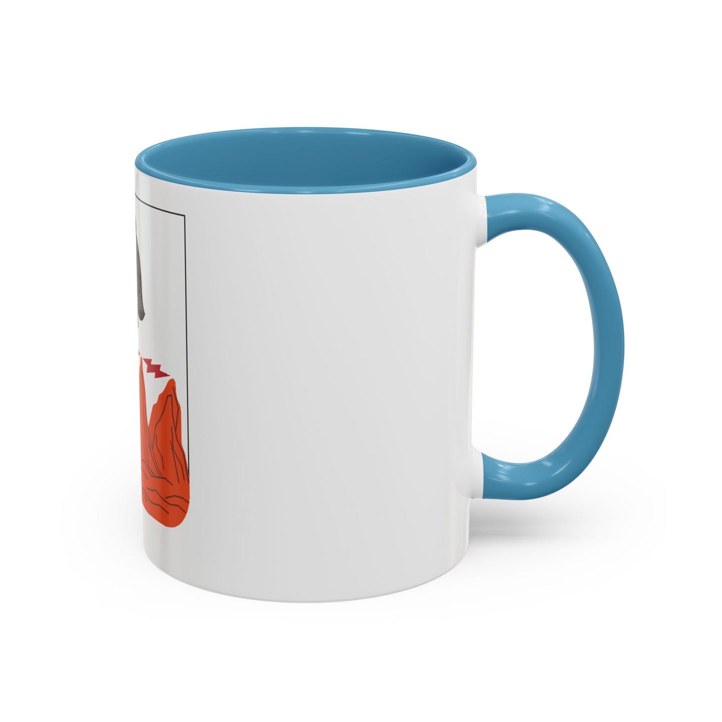 4 Signal Battalion 2 (U.S. Army) Accent Coffee Mug